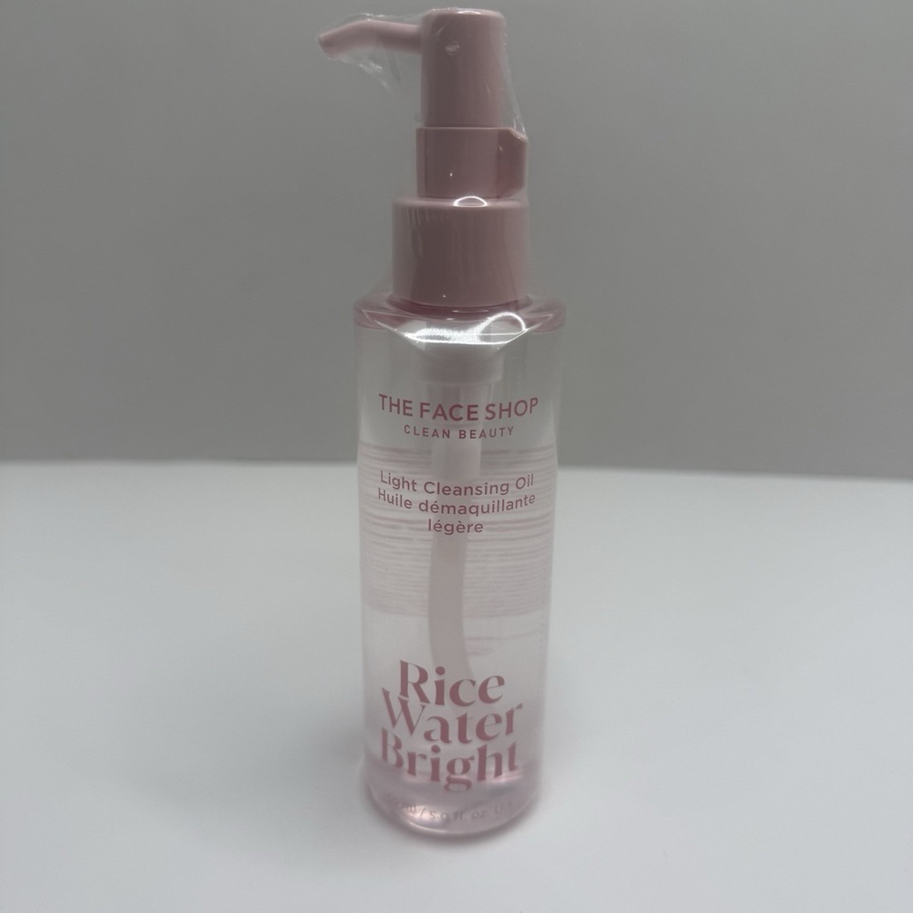 The Face Shop Rice Water Bright Light Cleansing Oil 150ml 5oz K-Beauty NEW